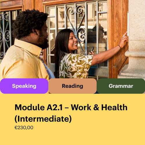 Module A2.1 – Work & Health (Intermediate)