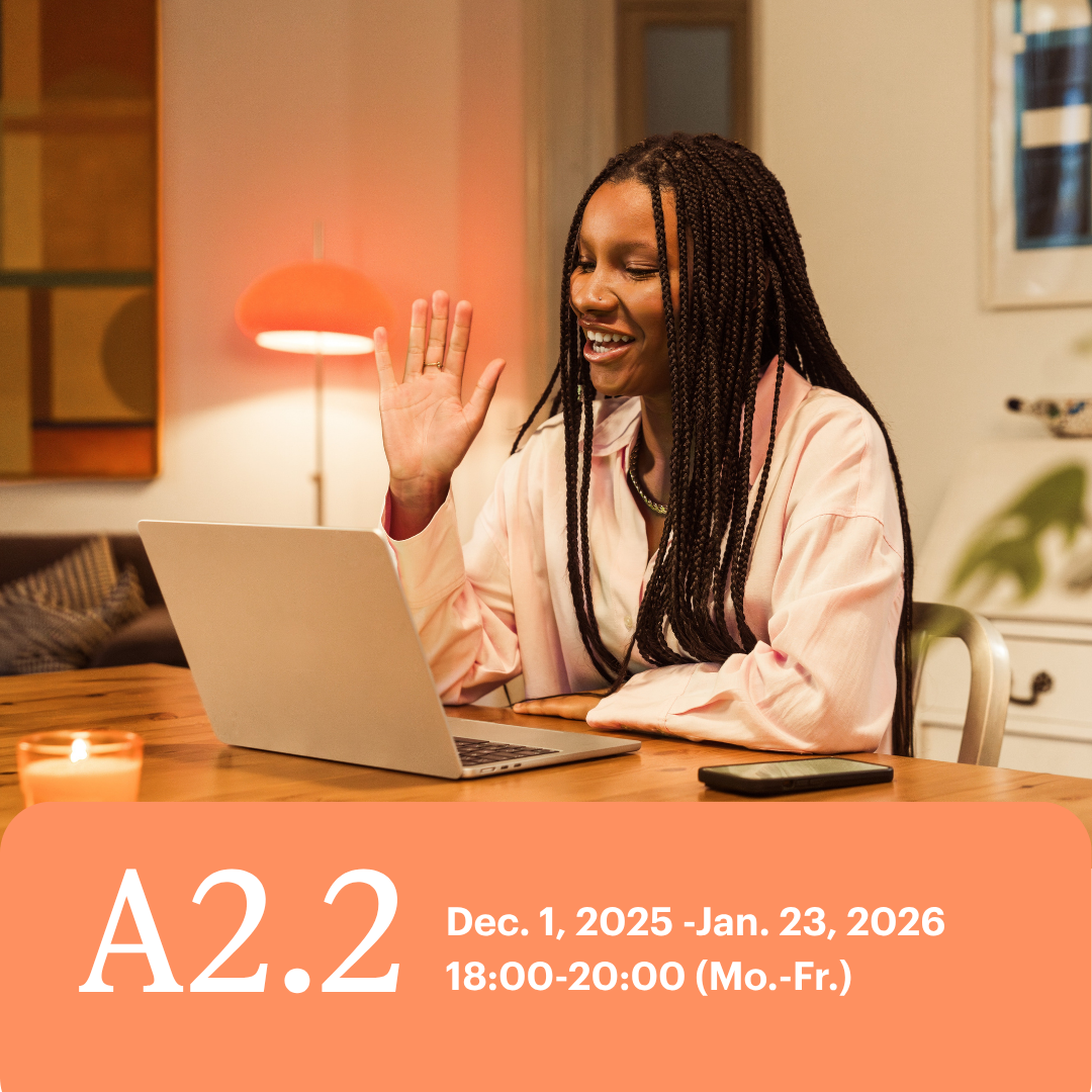 Module A2.2 – Dec. 1 2025, 18:00-20:00