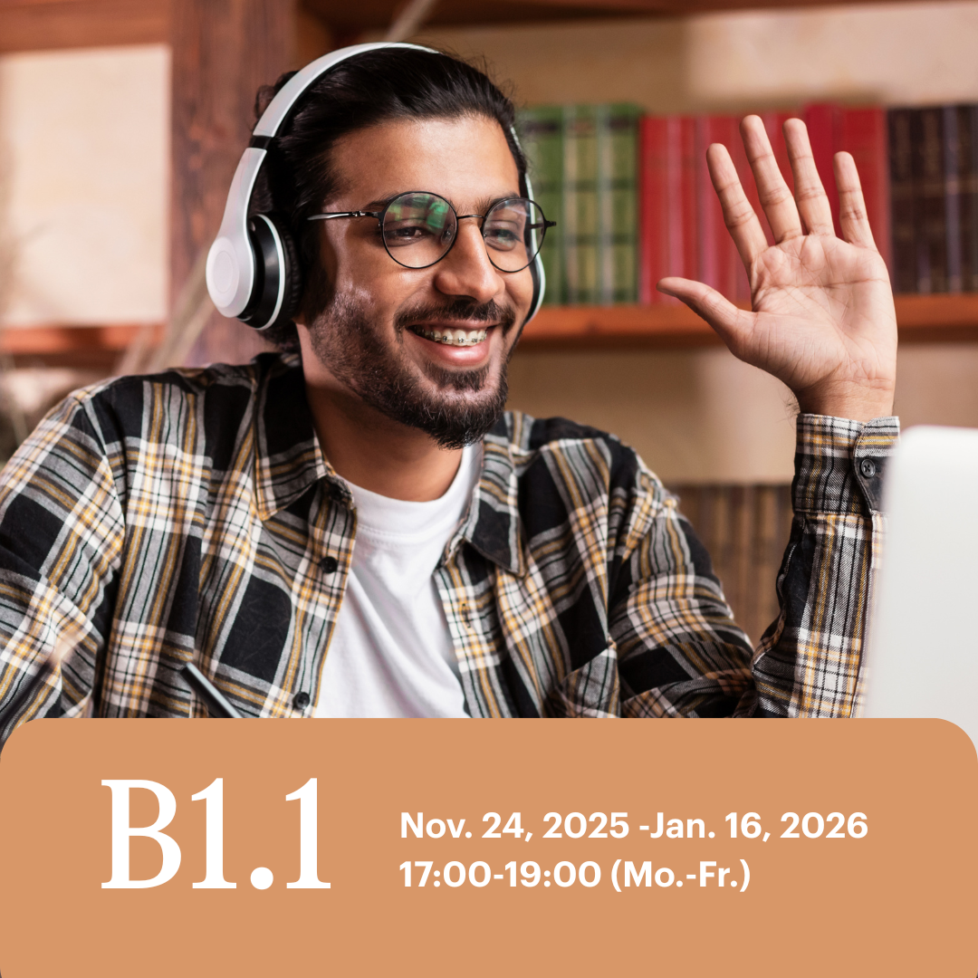 Module B1.1 – Nov. 24 2025, 17:00-19:00